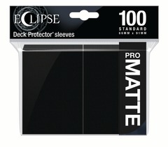 Ultra Pro - Eclipse Pro Matte Standard Sleeves: Black 100ct